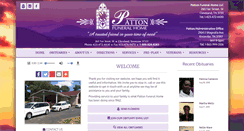 Desktop Screenshot of pattonfuneralhome1962.com